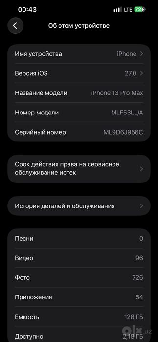 I phone 13 pro max