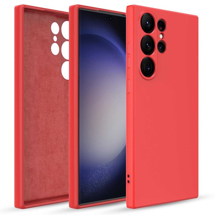 Матов Силиконов Кейс за Samsung Galaxy S25 / S24 Ultra / S23+ / S22