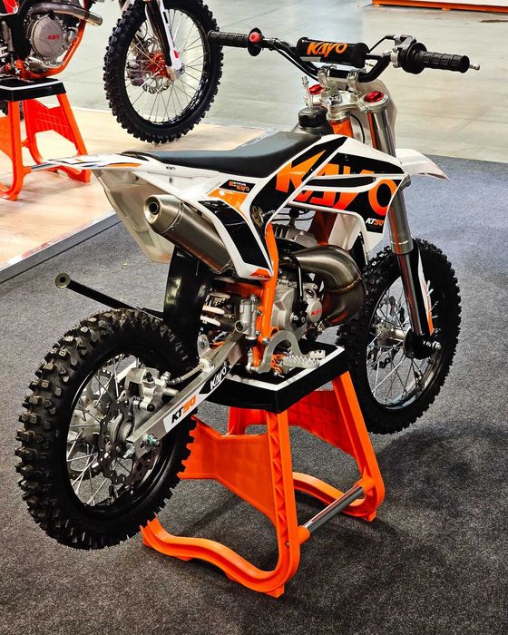Motocicleta enduro copii Kayo KT50 mini (noua,>6 ani, 8cp, 50cc, 2T,automata, roti 12"/ 10") @ www.mymotocluj.ro