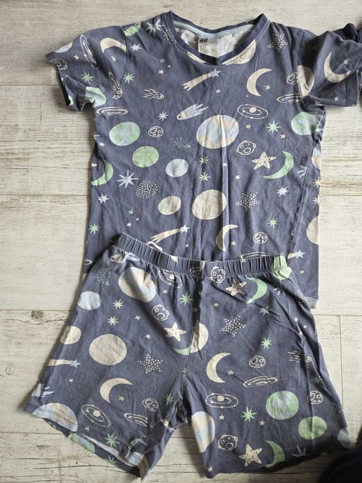 Set 2 pijamale copii H&M 134/140