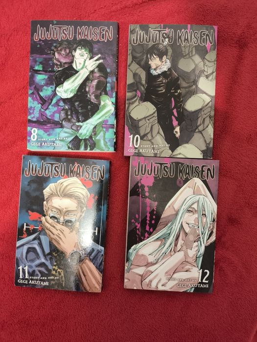 Manga Jujutsu Kaisen 8 10 11 12