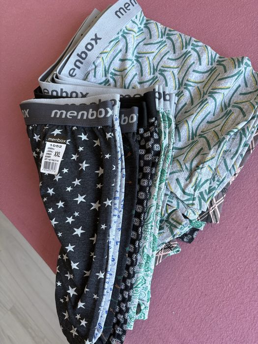 12 броя чисто нови памучни боксери