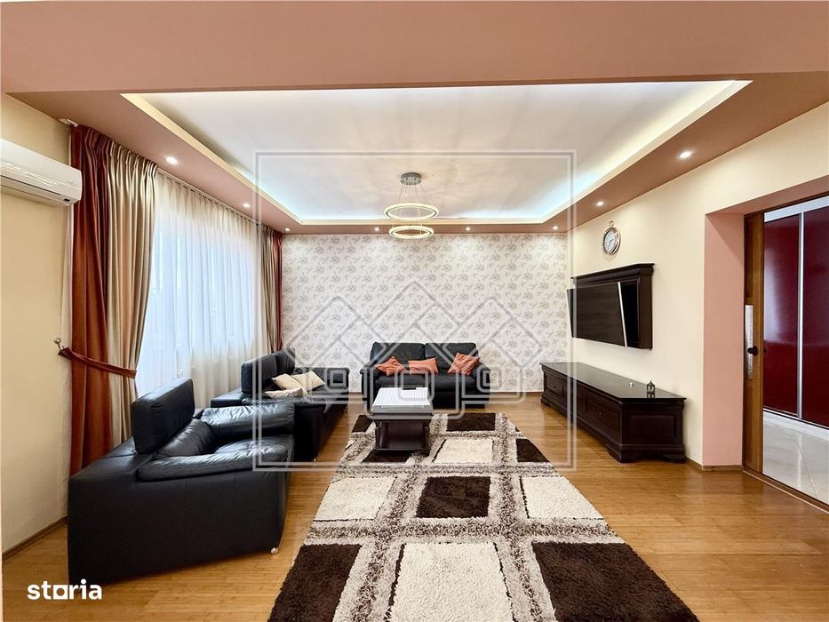 Apartament la vila cu 4 camere - 160 mp - etaj 1, mobilat si utilat