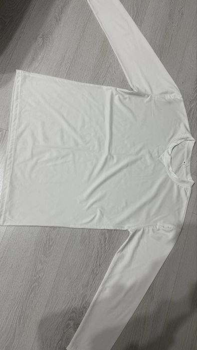 Лонгслив черный и белый