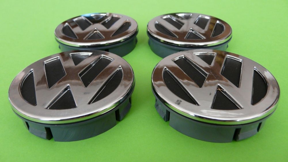 Капачки за джанти метални VW SKODA SEAT 60/55мм 4бр. Сеат Шкода