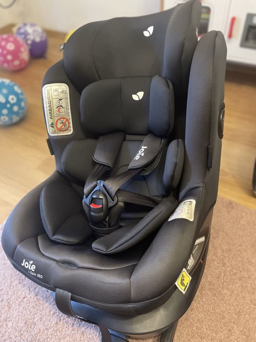 Scaun auto i-Spin 360 Negru, nastere - 105 cm, Joie