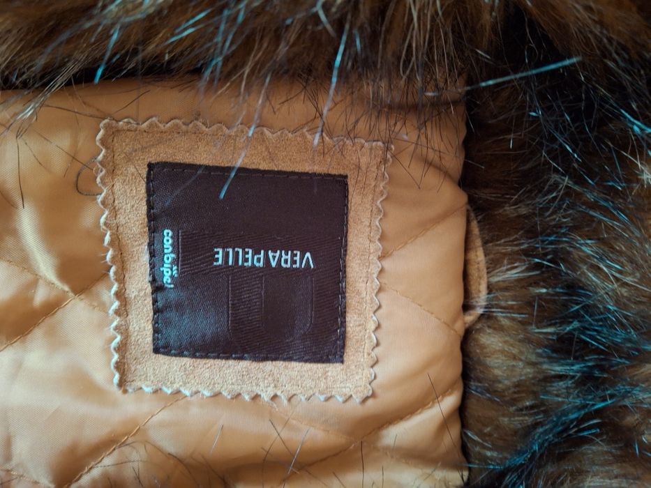 Conbipel дамско  яке естествена кожа