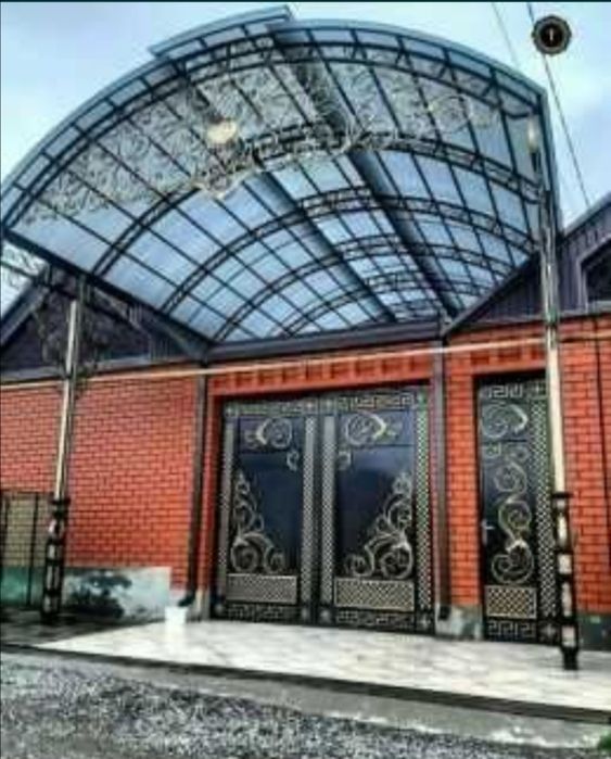 Навесы арки металлоконструкций