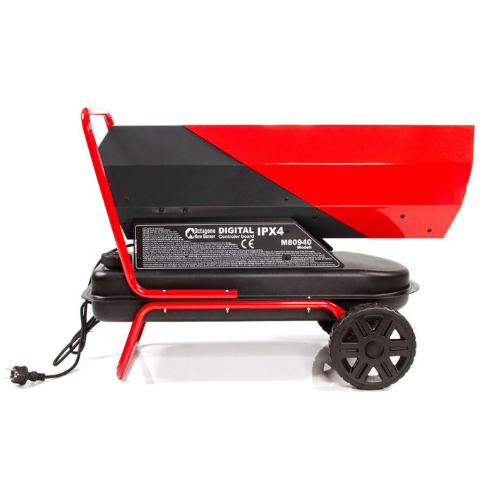 Дизелов калориферMAR-POL,40kW,720 м³/час,19литра,LCDдисплей,термостат