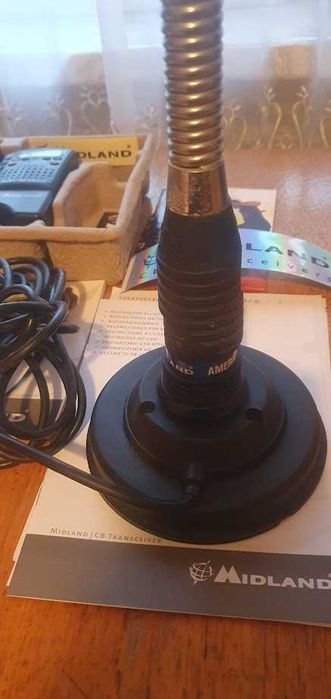 kit stație radio CB Midland Alan 52 MULTI + antena CB Midland ML145