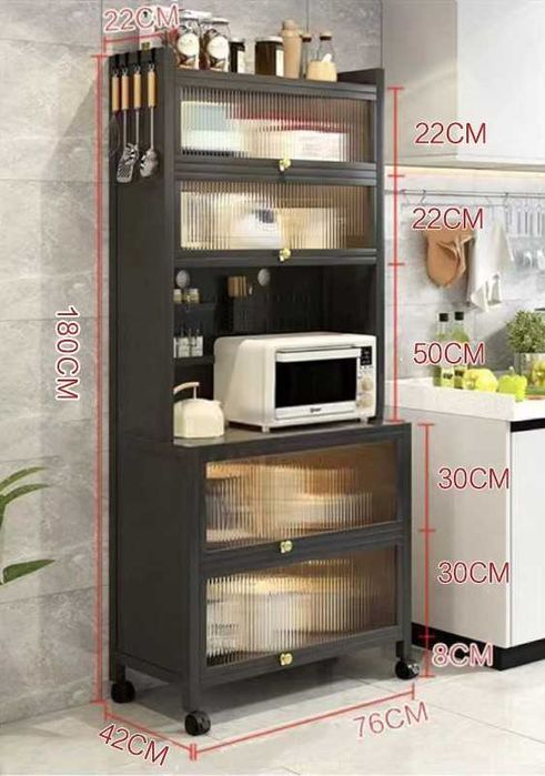 Металлические кухонные полки и шкафы / Metall oshxona polkasi va shkaf