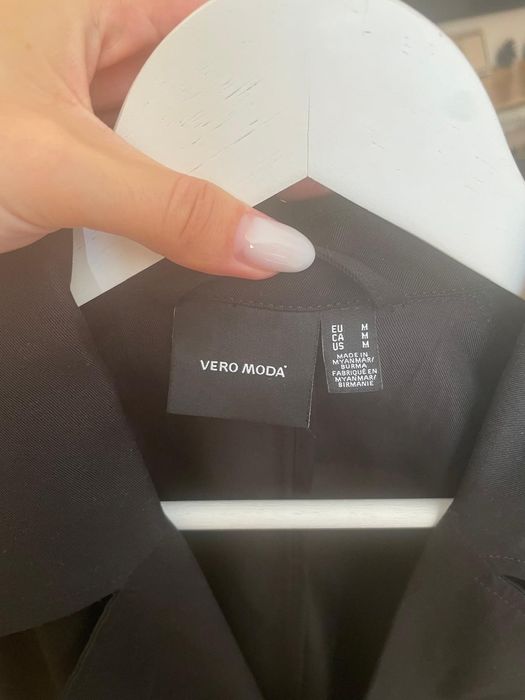 Trenci negru,Vero Moda,nou, fără etichetă
