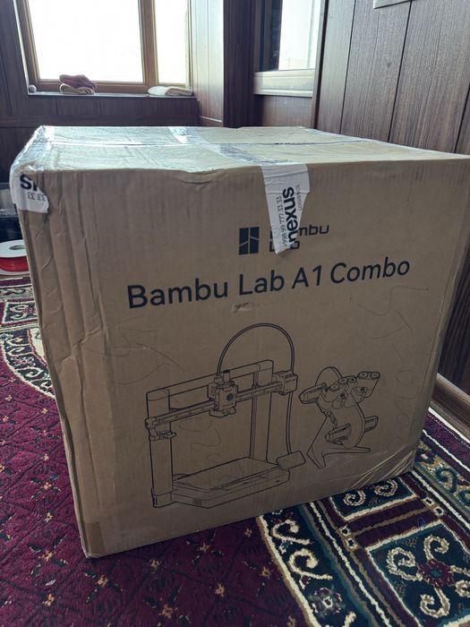 Yangi ochilmagan Bambu Lab A1 Combo 3D Printer