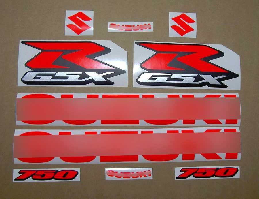 Стикери Сузуки 750 различни цветове GSXR лепенки Suzuki гсхр