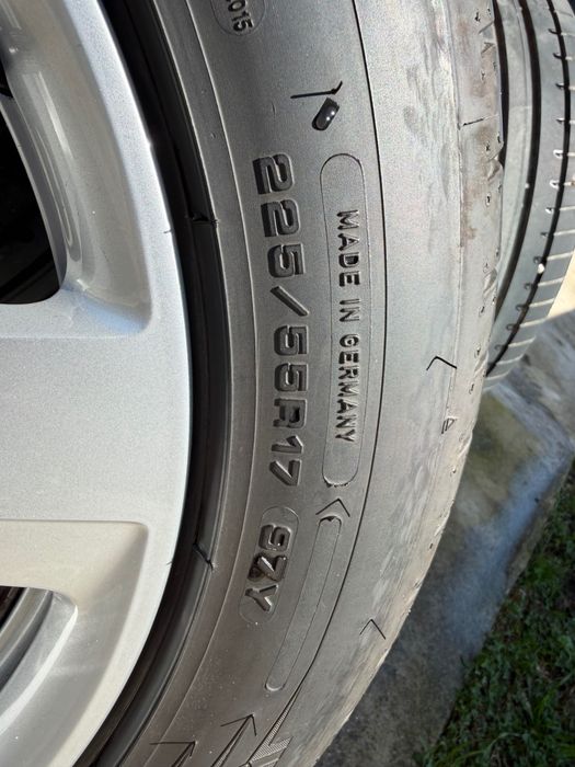 Jante Audi 17 inch cu pneuri 225/55/17