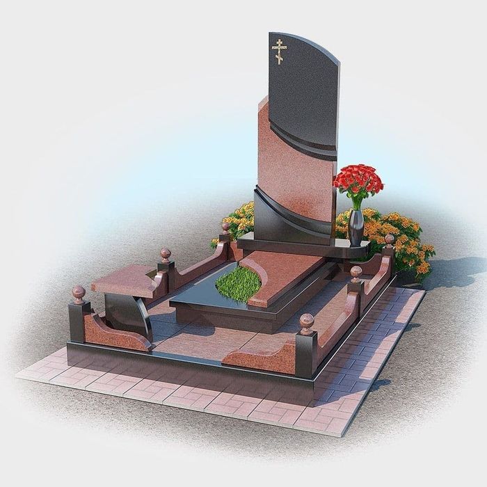 Памятники из качественного гранита, индивидуальный дизайн