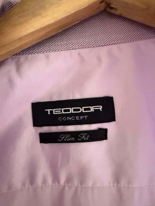 Официална мъжка риза Teodor Slim Fit XL / L – като нова