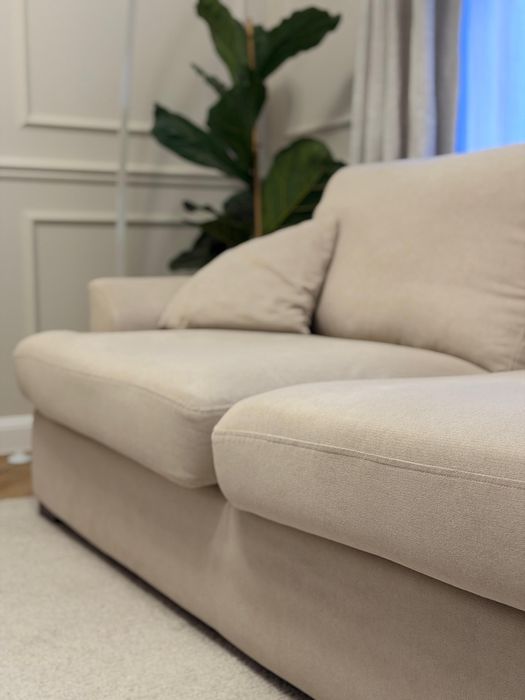 Canapea 3 locuri din stofa Jalouse Maison