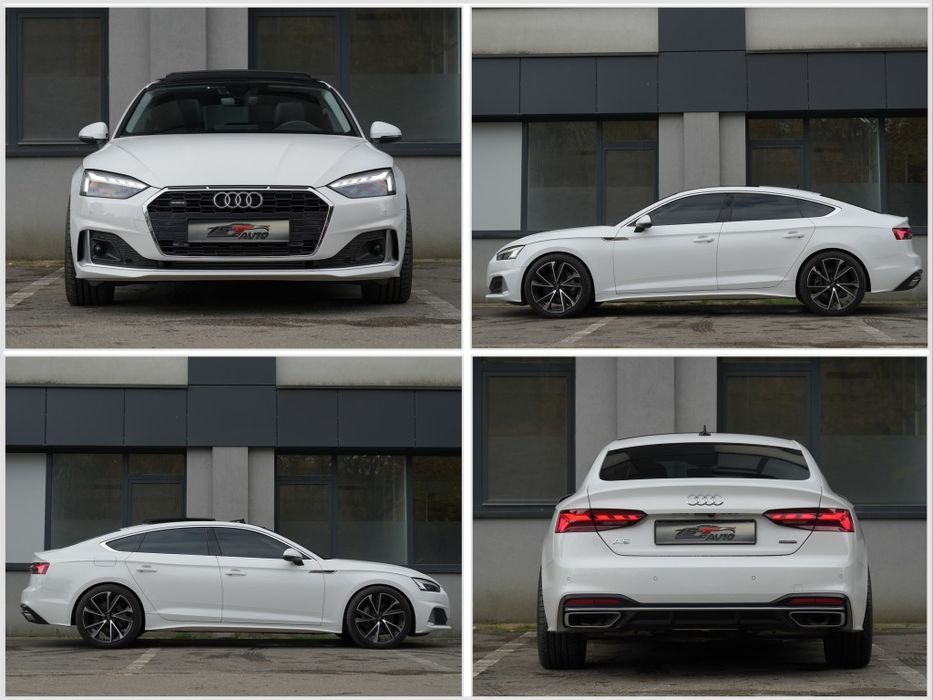 Audi A5 3xS-Line Quattro 2023 2.0Benzina Hybrid • 14.500km Istoric Complet Audi •12Luni Garantie Motor Cutie 4x4 • Transport gratuit la domiciliu