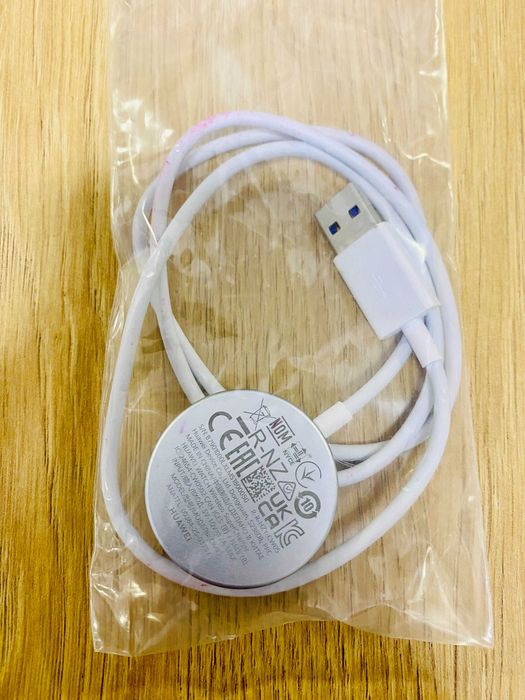 КАТО НОВ !!! Huawei Watch Fit 4, Silver Body with Black Fluoroelastomer Strap