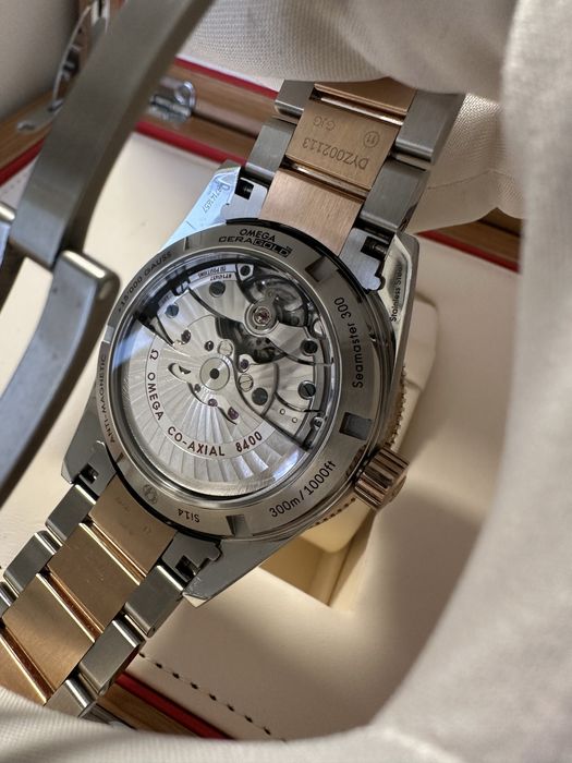 ceas Omega Seamaster 300 Sedna gold/steel