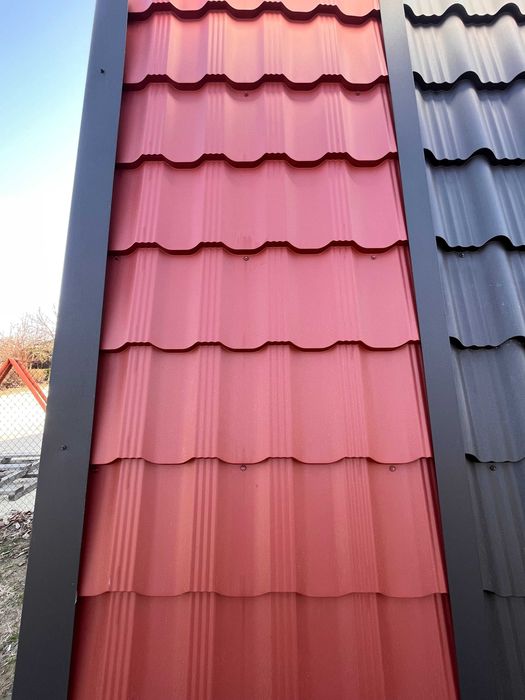 Покрив с метални керемиди модел Germania