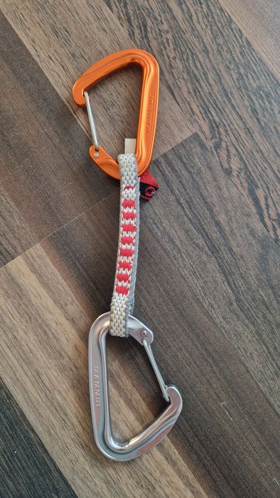Buclă echipată Mammut 12cm, cu sârmă