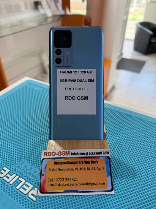 Xiaomi 12T 128gb 5G Dual Sim/Garantie