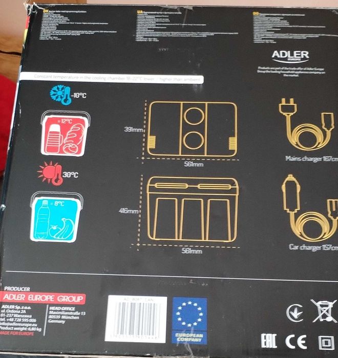 Vând lada frigorifică auto