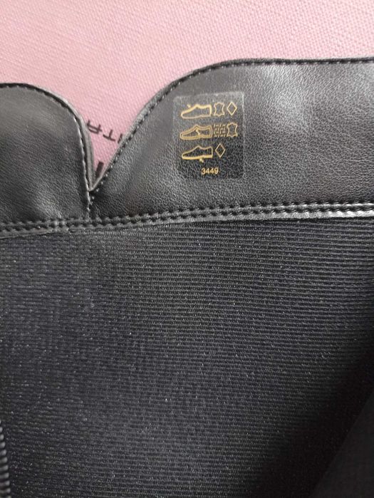 Елегантни ботуши естествен велур (39)