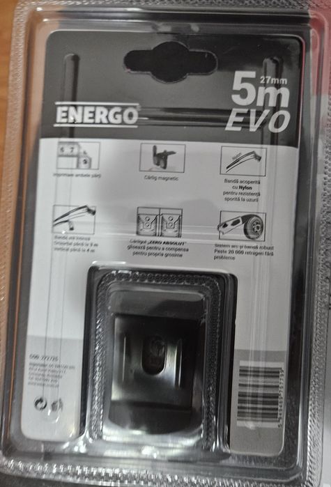 Set 2 lanterne reincarcabile puternice si o ruleta 5m  lata magnetica