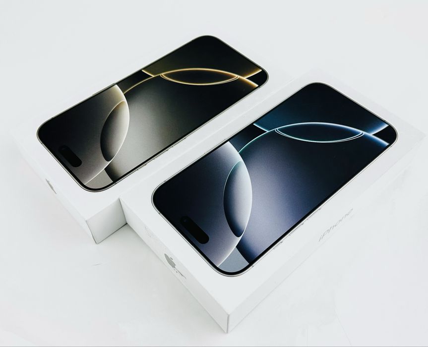 НОВ! Apple iPhone 16 Pro 256GB White / Natural Titanium Гаранция!