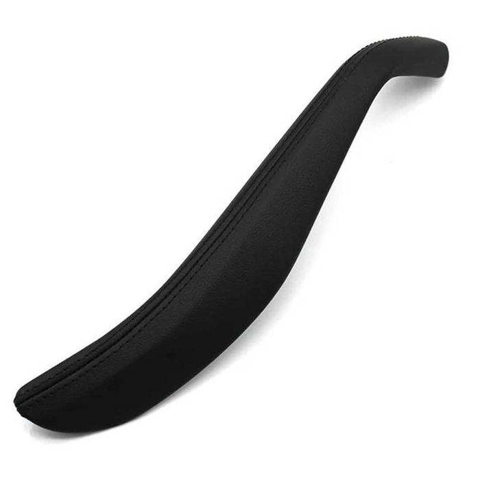 Кожено капаче вътрешна дръжка врата BMW 5 G30 G31 G38 черно ляво