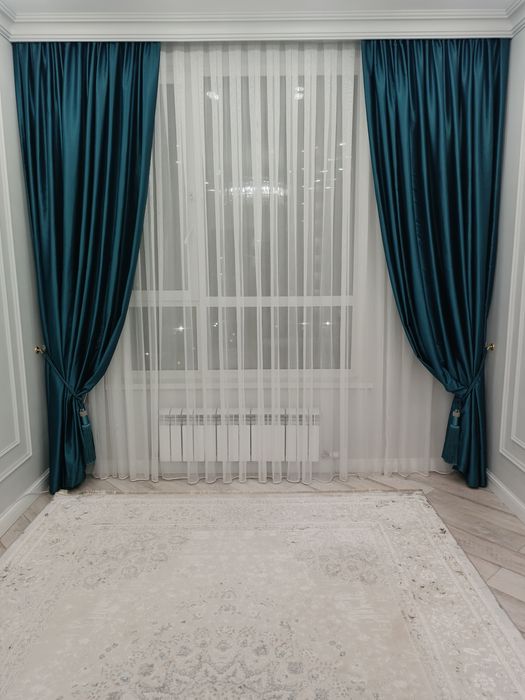 Продам шторы с тюлям