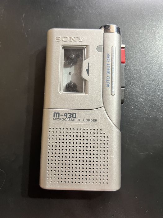 Reportofon Sony M-430 Microcassette