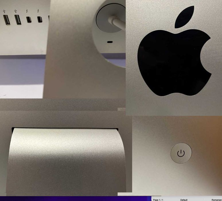 iMac 21,5 " IMACULAT de 1 Terra, Full pachet original Apple