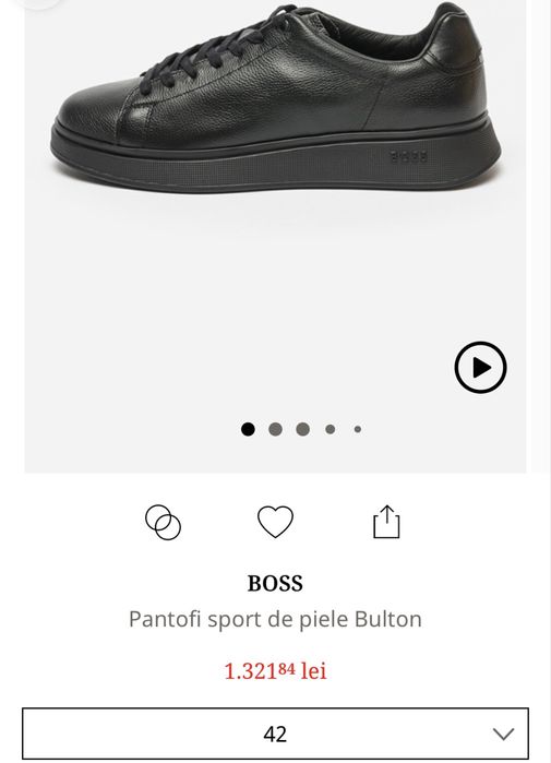 Pantofi Boss, Bulton, marimea 42