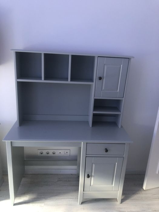 Vand MOBILIER camera scolar din LEMN si MDF, gri, import UK