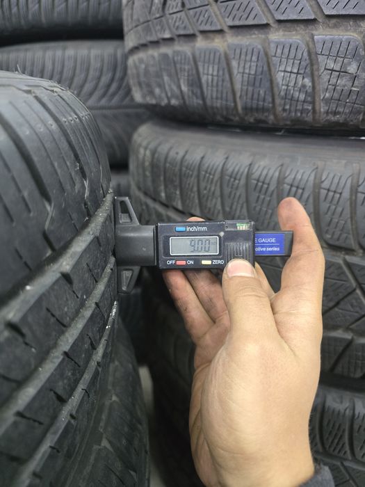 4 Броя Бусови Гуми 195/60/16C Hankook 2x9mm 2x7,5mm