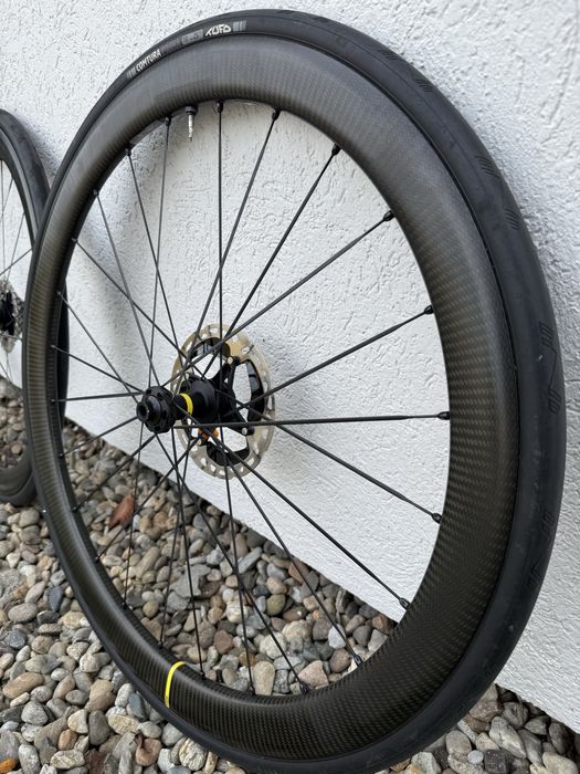 Roti carbon bicicleta cursiera Mavic Cosmic SLR45