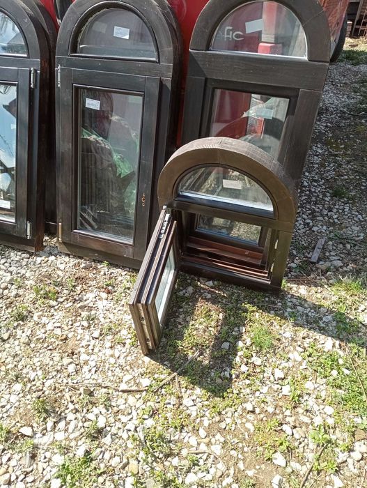 Set usa si ferestre arcada/boltite lemn stratificat