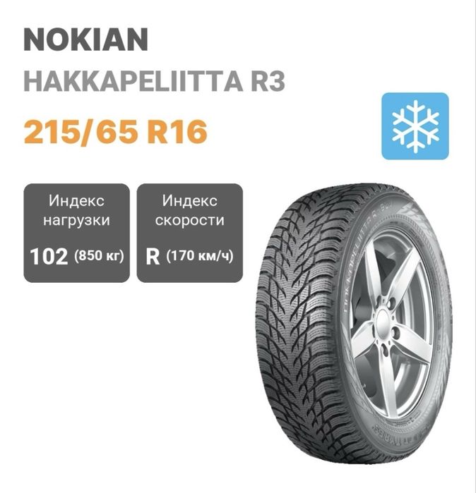 Шины Nokian Hakkapeliitta R3 SUV