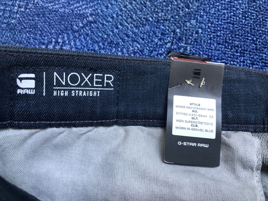 G-Star RAW Noxer High Straight Jeans ОРИГИНАЛНИ дамски дънки - 31