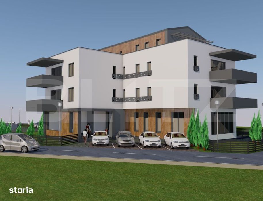 Apartamente premium cu 3 camere in cartier rezidential inchis – Sang