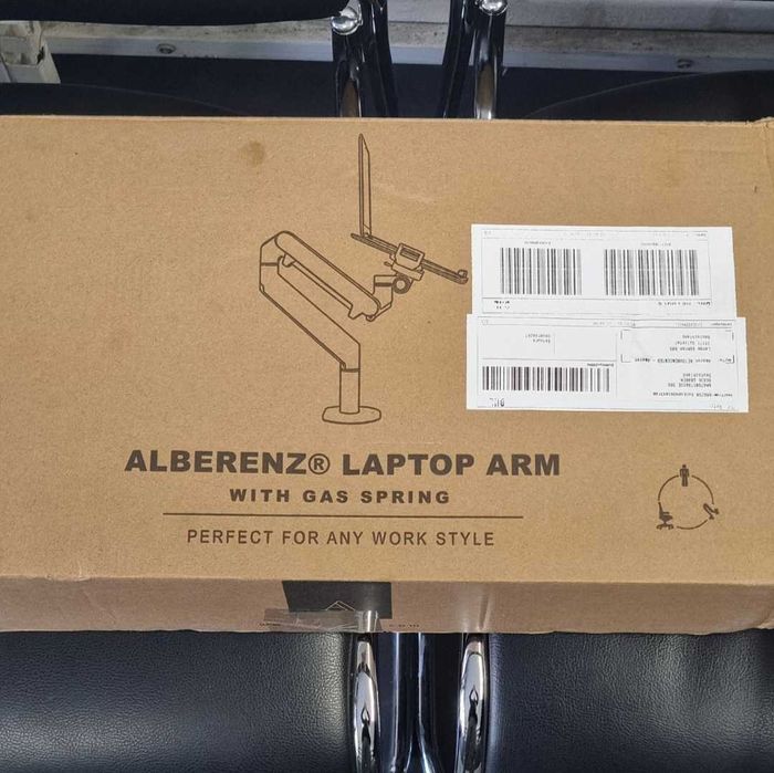 Стойка за лаптоп или монитор Alberenz с газов механизъм – за бюро - нова!