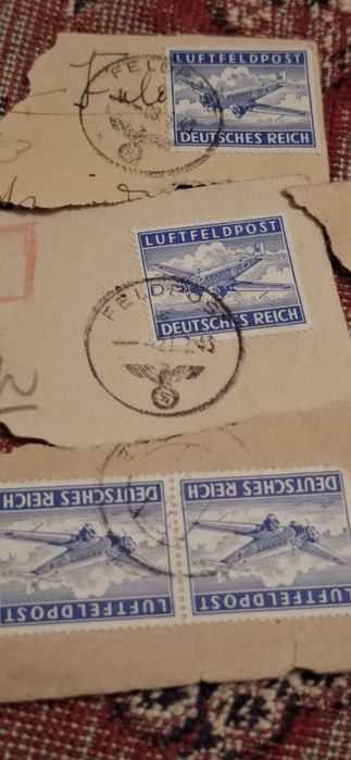 немски пощенски марки от Втората световна война