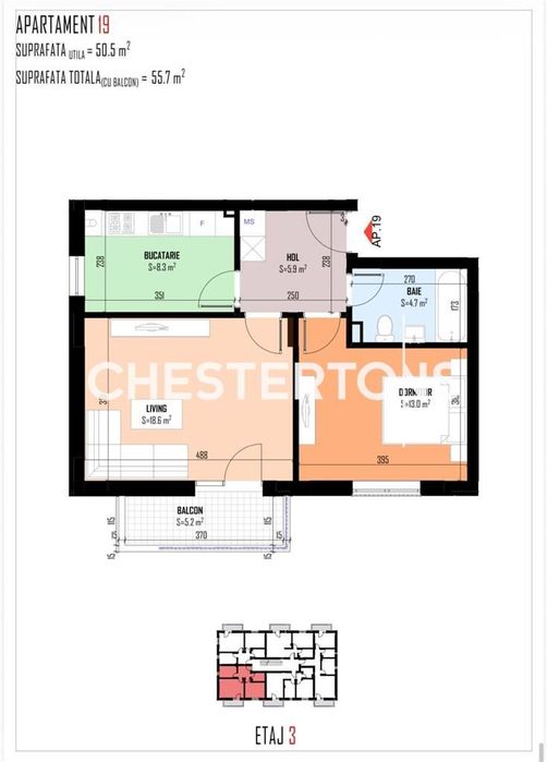 Apartamente 2 camere  Bragadiru