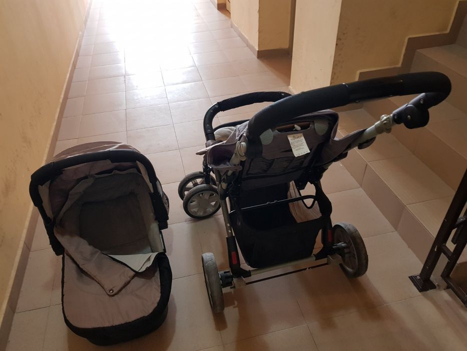 Бебешка количка Babydesign със зимен и летен кош