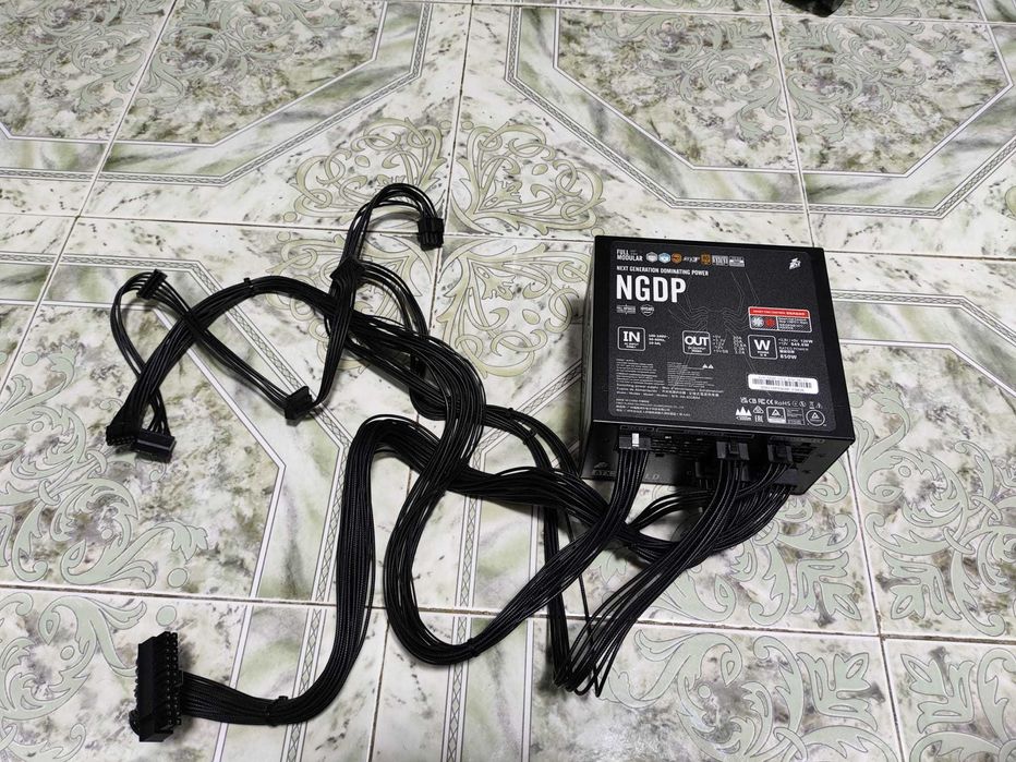 Vand sursa PC 1STPLAYER NGDP 850W, full modulara, 80+ Gold