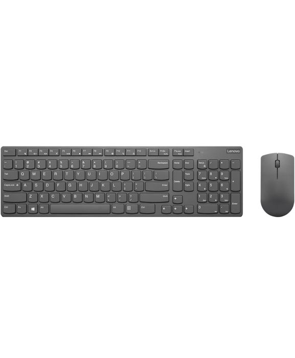 NOU Kit Tastatura + Mouse Lenovo Professional Ultraslim, Negru
